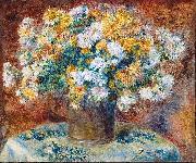 Pierre-Auguste Renoir Chrysanthemums oil painting reproduction
